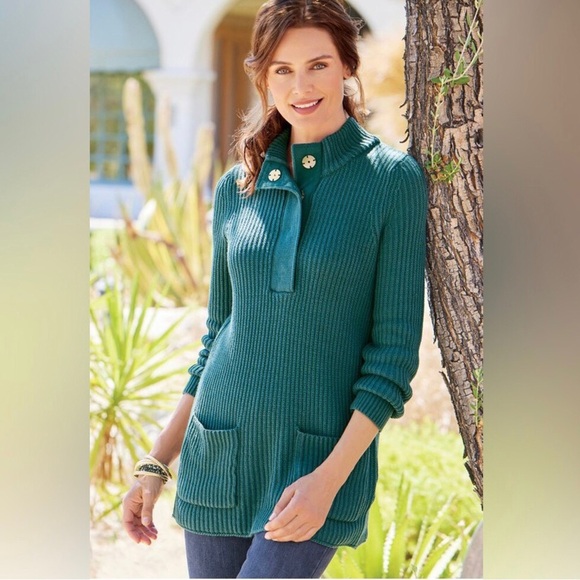 Soft Surrounding Highland Tunic Sweater - Picture 1 of 6